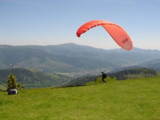  aterrizaje suave parapenle 